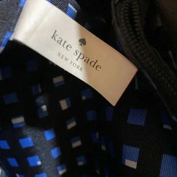 Kate spade black leather satchel handbag - Picture 10 of 11